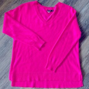 Hot Pink Cashmere Sweater
